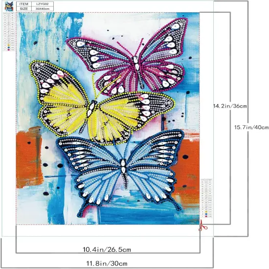 Butterfly Diamond Art Painting Kits {3}