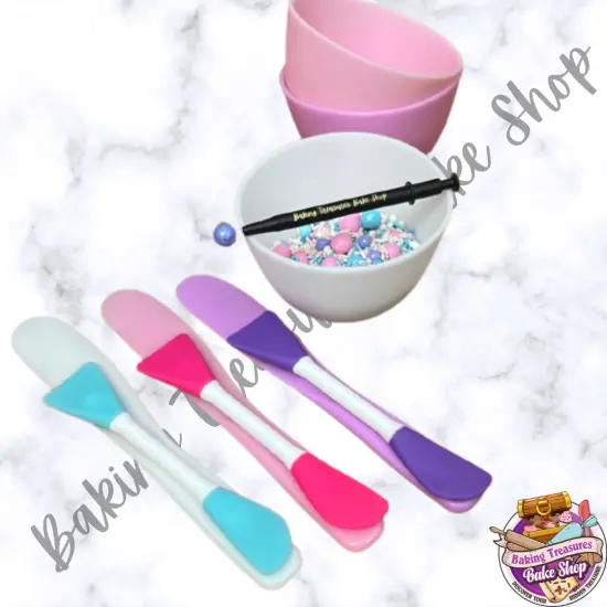 Cotton Candy Silicone Bowl kit {3}