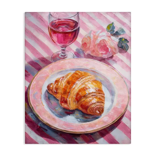 Stupell Industries Pastel Brunch Meal Canvas Design by Lil' Rue {1}