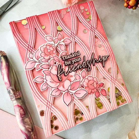 Pinkfresh Studio Die-Be Fearless {3}