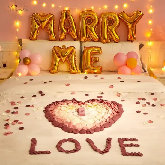 300Pcs Silk Pink Rose Petals Artificial Flower Petals for Wedding, Peach Pink Petals Bulk for Anniversary Decor,Party Romantic Decorations {3}