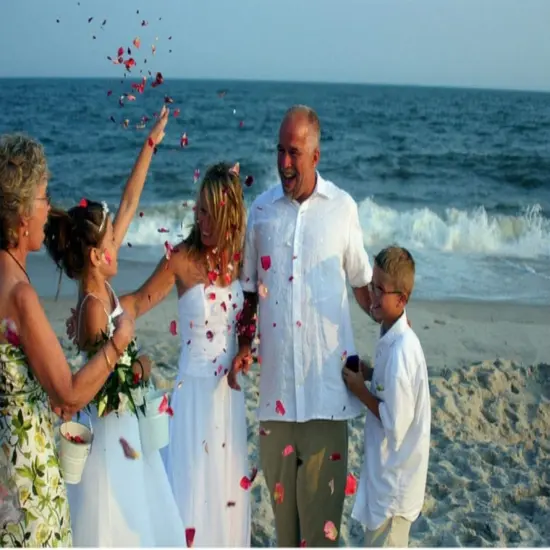 Teal Turquoise Blue Rose Flower Petals Beach Wedding Confetti Dinner Party Table Flower Girl Scatter Petals {2}