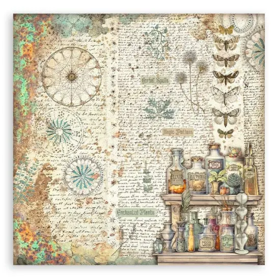 Stamperia Single-Sided Paper Pad 12"X12" 22/Pkg-Fortune {6}