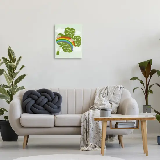 Stupell Industries Uplifting Good Luck Rhyme Canvas Design by Mandy Ford Art + Illustration {2}