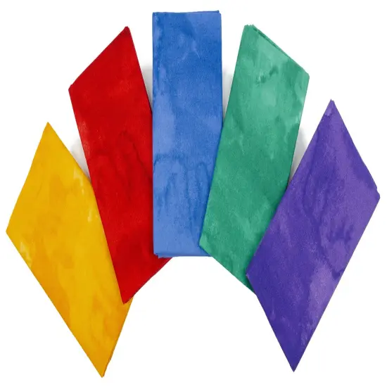 Fabric Editions Fabric Palette Assortment 18"X21" 5/Pkg-5 Designs - Textured 1 {4}