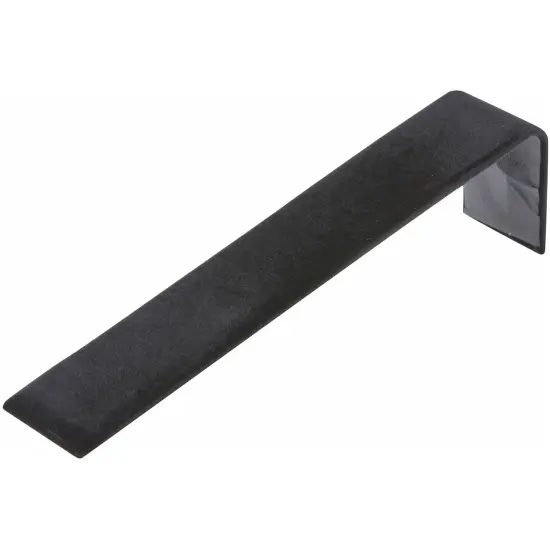 Plymor Black Velvet Bracelet Ramp Display Stand, 1.5" W x 8" D x 2.125" H {2}