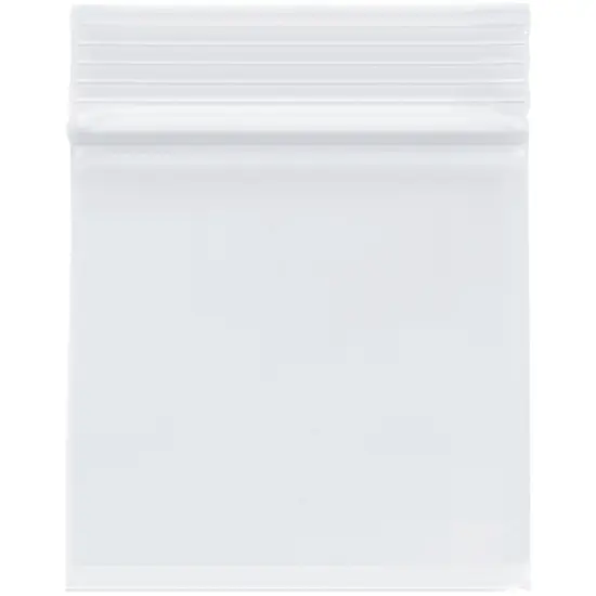 Plymor 3" x 3", 2 Mil Zipper Reclosable Plastic Bags {1}