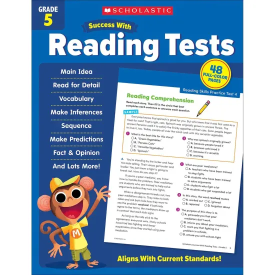 Success With Reading Tests: Grade 5 {1}