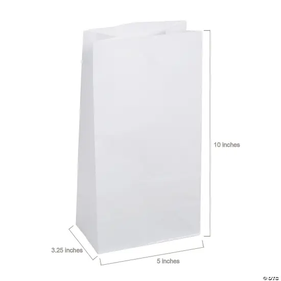 5" x 10" Paper Treat Bags - 12 Pc. Green {4}