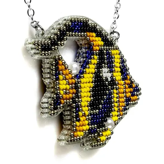 Set for embroidery with beads on a plastic base FLPL-101 {5}