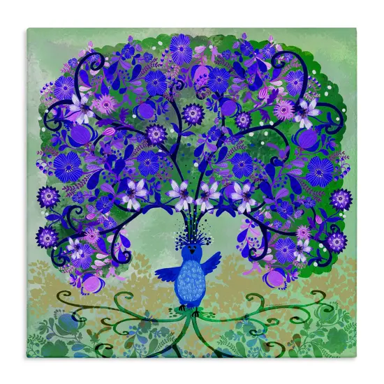 Stupell Industries Tree Blooming From Bird Canvas Design by Kay Widdowson {1}