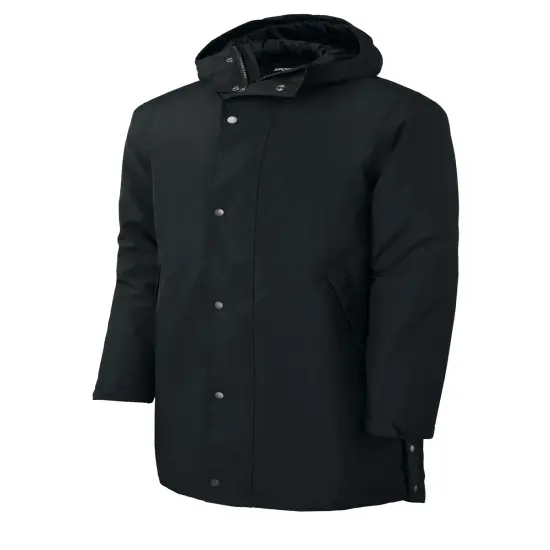 Sport-Tek&reg; Waterproof Insulated Sideline Parka Black {3}