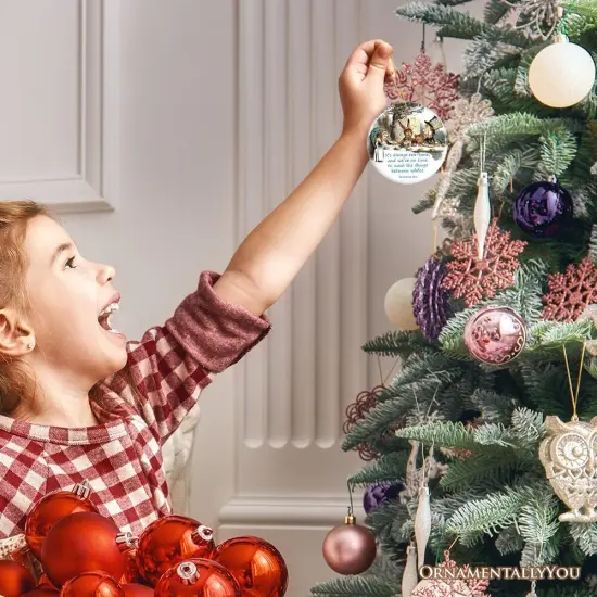 It's Always Tea Time Christmas Ornament, Alice in Mad Tea Party Vintage Tree Decor {6}