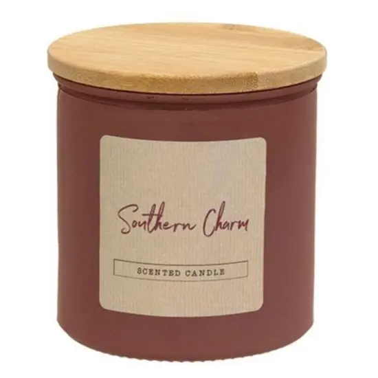 Southern Charm Scented Candle 14oz Jar with Wooden Lid and Lead-Free Wicks {1}