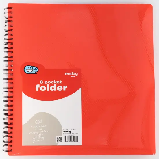 Enday 8 Pocket Folder {6}