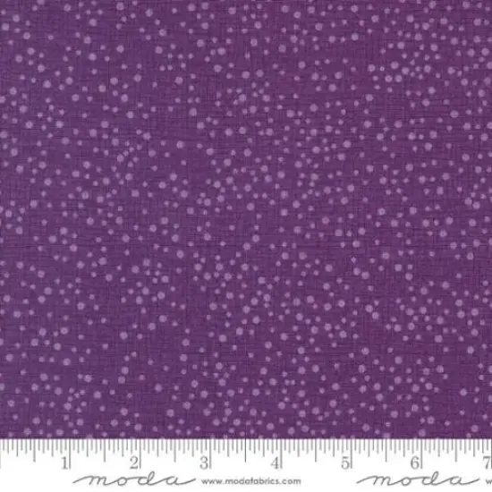 Dotty Thatched Pansy 44"/45" Fabric Per Yard {1}
