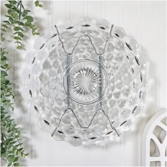 Plymor Stainless Steel Wall Mountable Tray and Platter Hanger, 8.25" H x 4.75" W x 0.875" D (For Trays or Platters 10" - 16") {3}