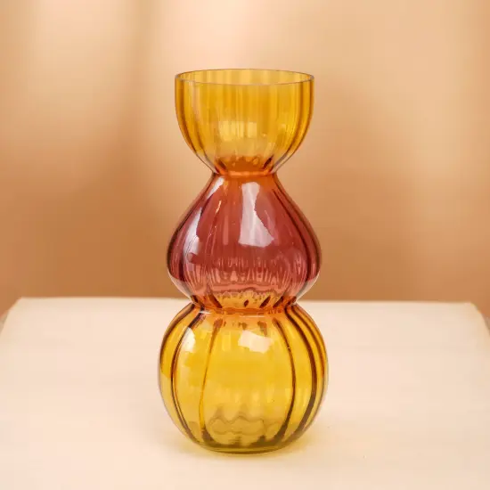 Gleaming Bubble Vase - 6.5 X 14" {1}