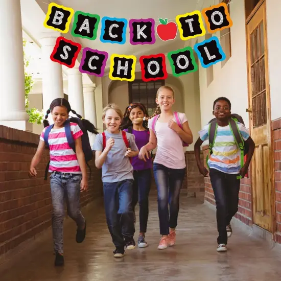 10 Feet - Back to School Banner, First Day of School Banner {4}