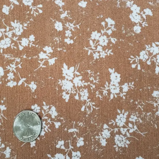 1 Yard Rayon Crinkle Sandstone Woven Fabric, 50/52&Prime; Wide 100% Rayon {1}