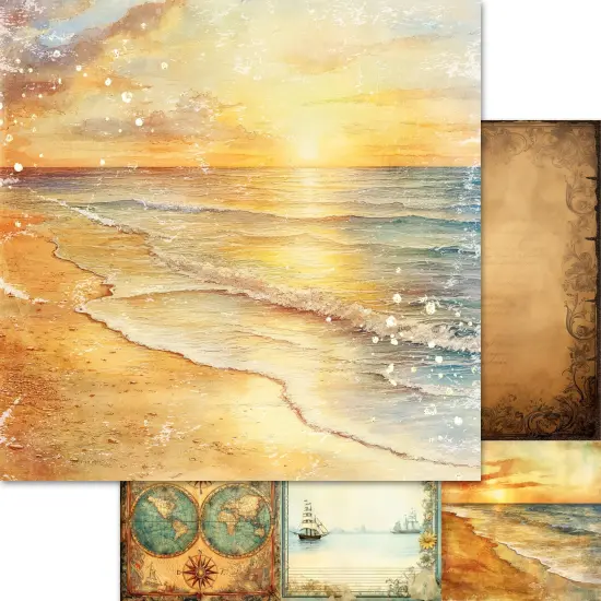 Memory Place Double-Sided Collection Pack 8"X8"-Sail Away {6}