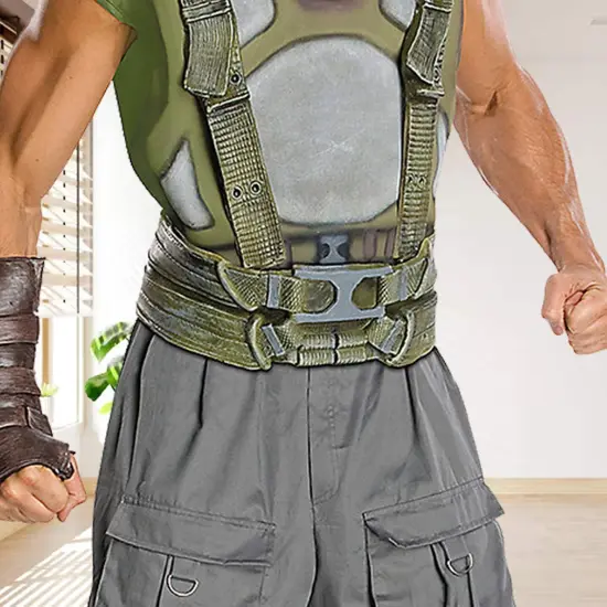 Dark Knight Rises Bane Costume Men&rsquo;s Muscle Chest, Mask, Belt {3}