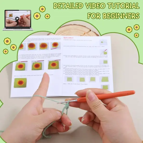 Phone Bag Beginners Crochet Kit {3}