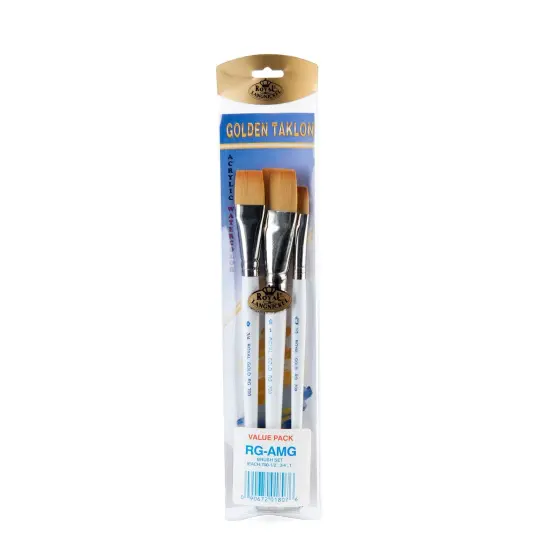 RSET-AMG | Royal Gold&trade; 3pc Glaze/Wash Brush Set {1}