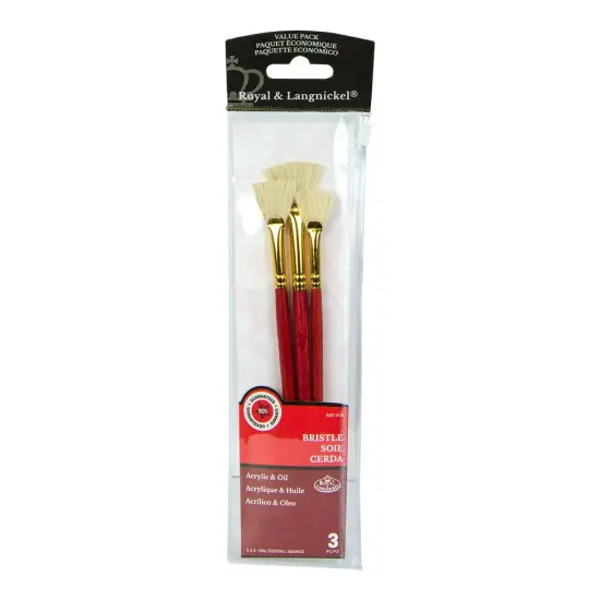 RSET-9125 | 3pc Bristle Fan Brush Set {1}
