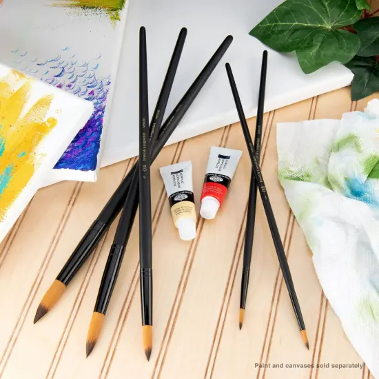 RSET-4305 | Essentials&trade; 5pc Gold Taklon Variety Brush Set 4305 {3}