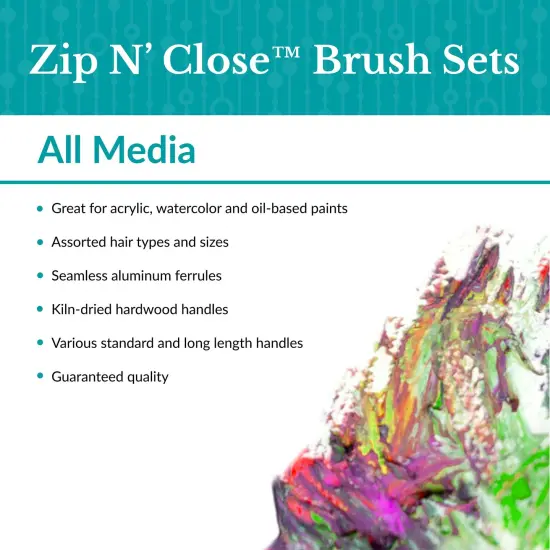 RSET-9200 | 2pc All Media Large Area Brush Set {4}