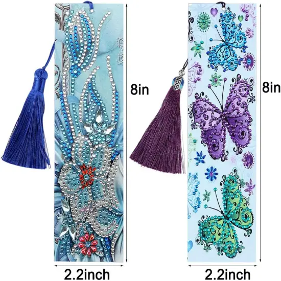 2Pack Diamond Painting Bookmarks {2}