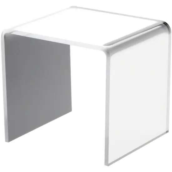Plymor Mirrored Acrylic Square Display Riser, 3" H x 3" W x 3" D (1/8"thick) {1}