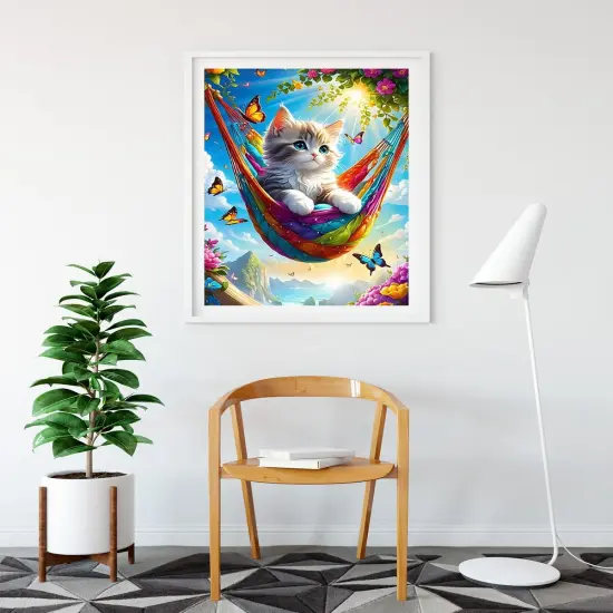 12x16 inch - Cat Diamond Painting Kits for Adults {3}