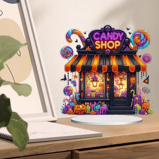 Halloween Diamond Art Tabletop Painting Kit {2}