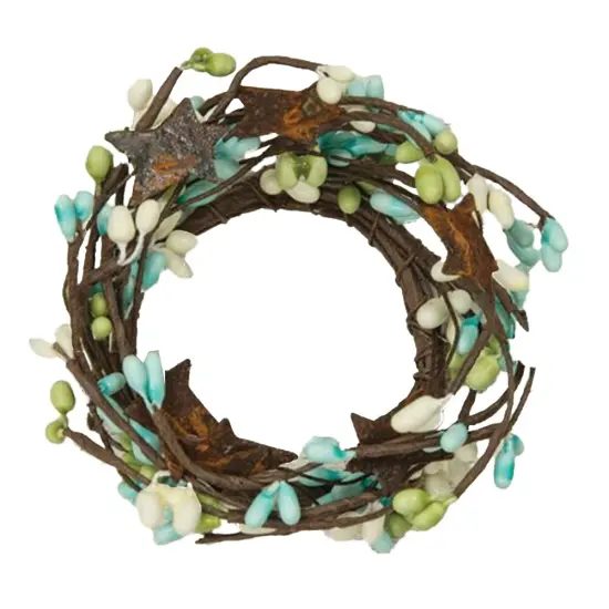 Pip Berry & Star Ring Blue {1}