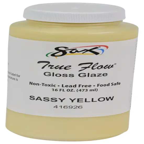 Sax Gloss Glaze, Sassy Yellow, 1 Pint {5}