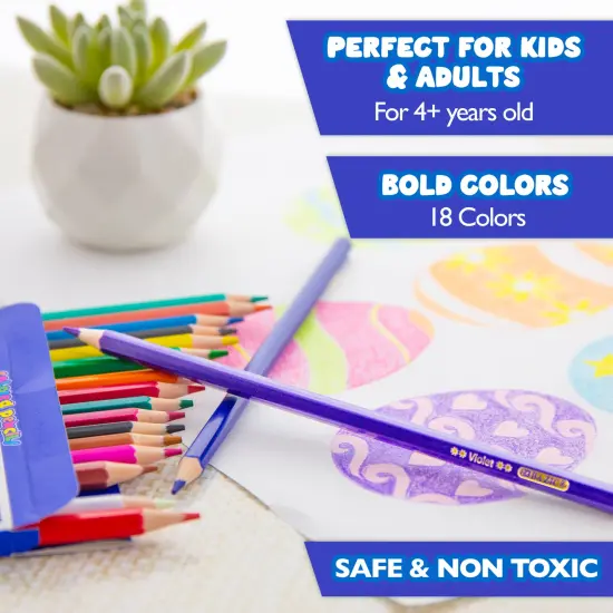 BAZIC Next 18 Colored Pencils {3}