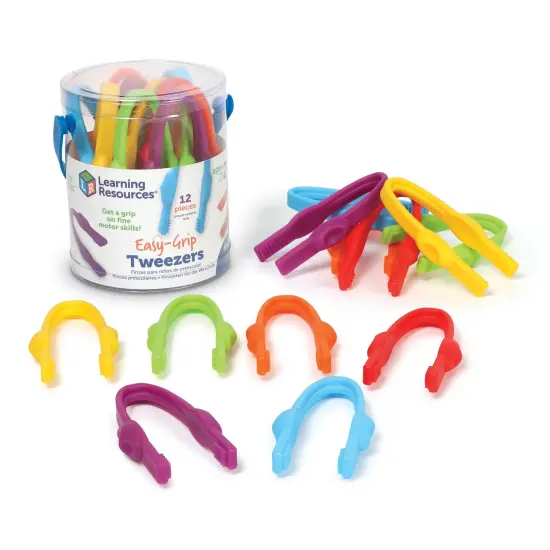 Easy Grip Preschool Tweezers {1}