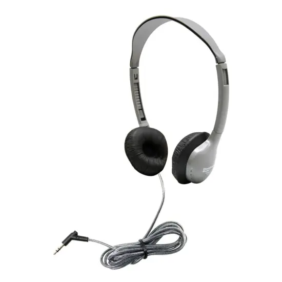 SchoolMate&trade; Personal Stereo Headphone with Leatherette Cushions {1}