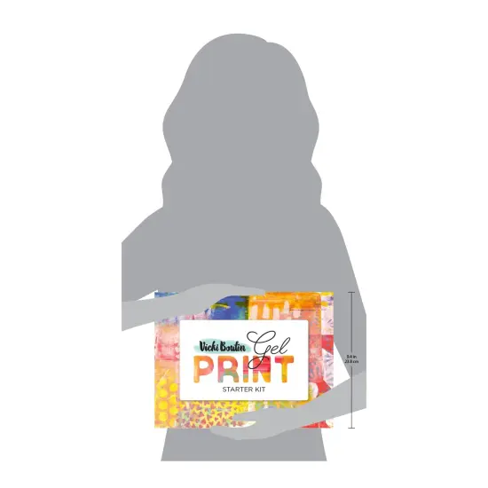 Vicki Boutin Mixed Media Gel Plate Starter Kit-71 Pieces {3}