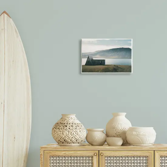 Stupell Industries Icelandic Mountain Shore Wall Plaque Art Design by Max Blakesberg Studios {2}
