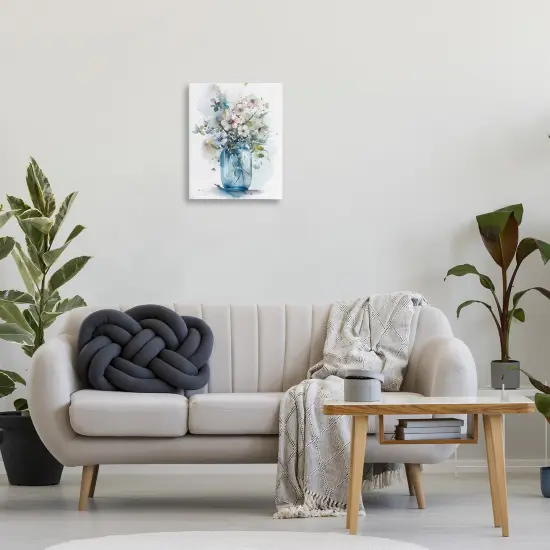 Stupell Industries Cherry Blossoms Country Jar Canvas Wall Art Design by Incado {2}