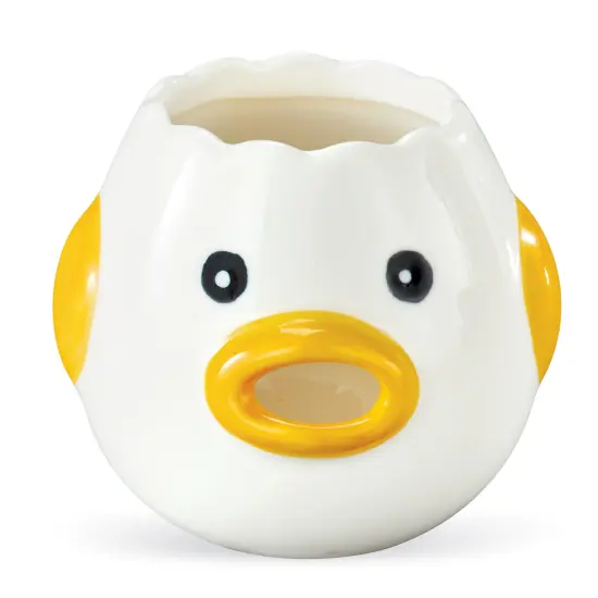 Collections Etc Chicken Shaped Egg Yolk and White Separator {2}