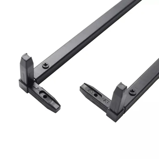 2 pcs 40" tall Matte Black Geometric Metal Stands Wedding Flower Vase Holders {3}