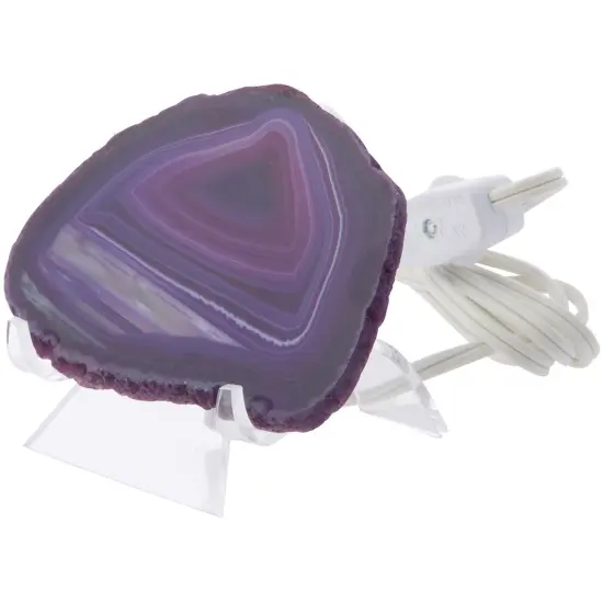 Plymor Clear Acrylic Lighted Double-Scoop Display Easel, 3" H x 2.875" W x 3.125" D {3}