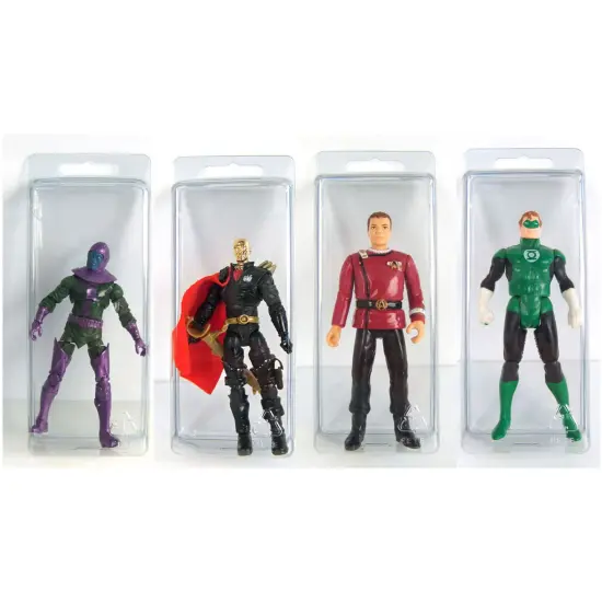 Collecting Warehouse Clear Plastic Clamshell Package / Storage Container, 5.375" H x 2.25" W x 1.25" D {3}