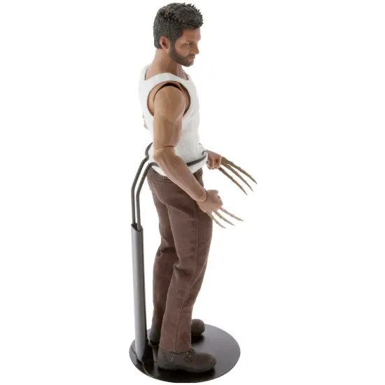 Plymor DSP-60B Black Adjustable Doll Stand, fits 10, 11, 12, 13, and 14 inch Dolls or Action Figures, Waist is 2" - 2.5" wide, 5.5" - 7" around {4}