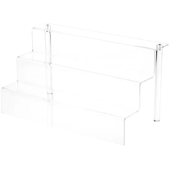 Plymor Clear Acrylic 3-Step Display Stairs {2}