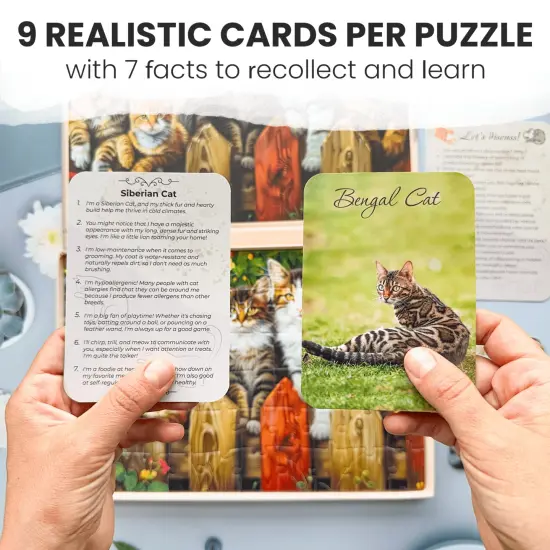 60 Pcs Dementia Puzzles for Elderly | Gems of Nature {3}